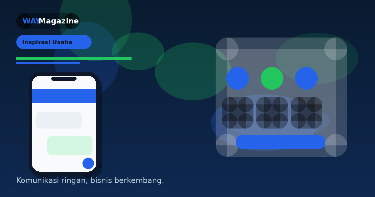 Informasi Karyawan Lebih Cepat Sampai lewat WhatsApp