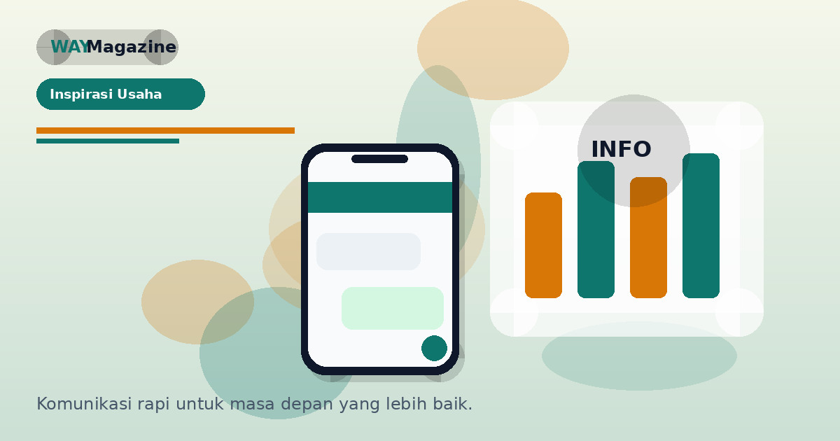 Sekolah dan Pesantren Bisa Menghemat Banyak Waktu lewat WhatsApp Otomatis